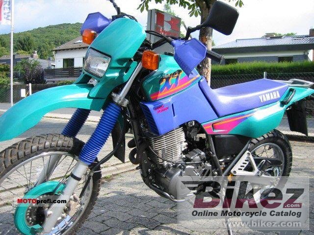 Big  xt 600 k picture and wallpaper from Bikez.com